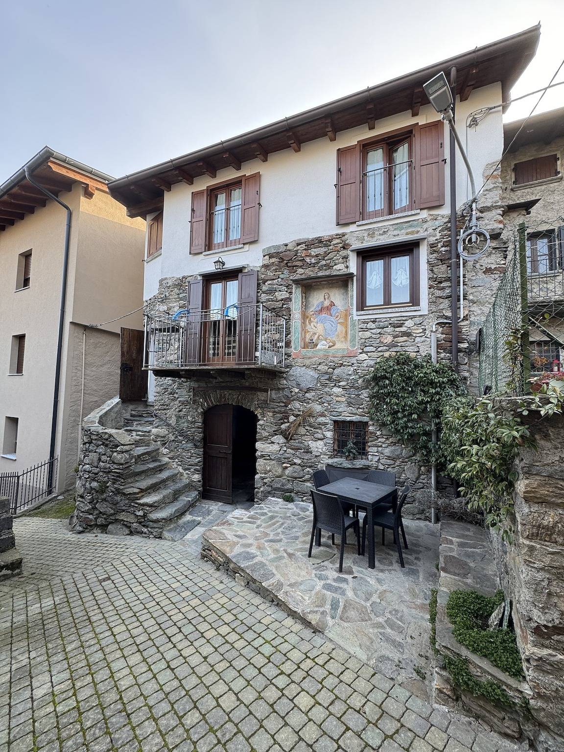 Casa Patty – Fresko und Stein – Civo, Valtellina in Roncaglia, Civo
