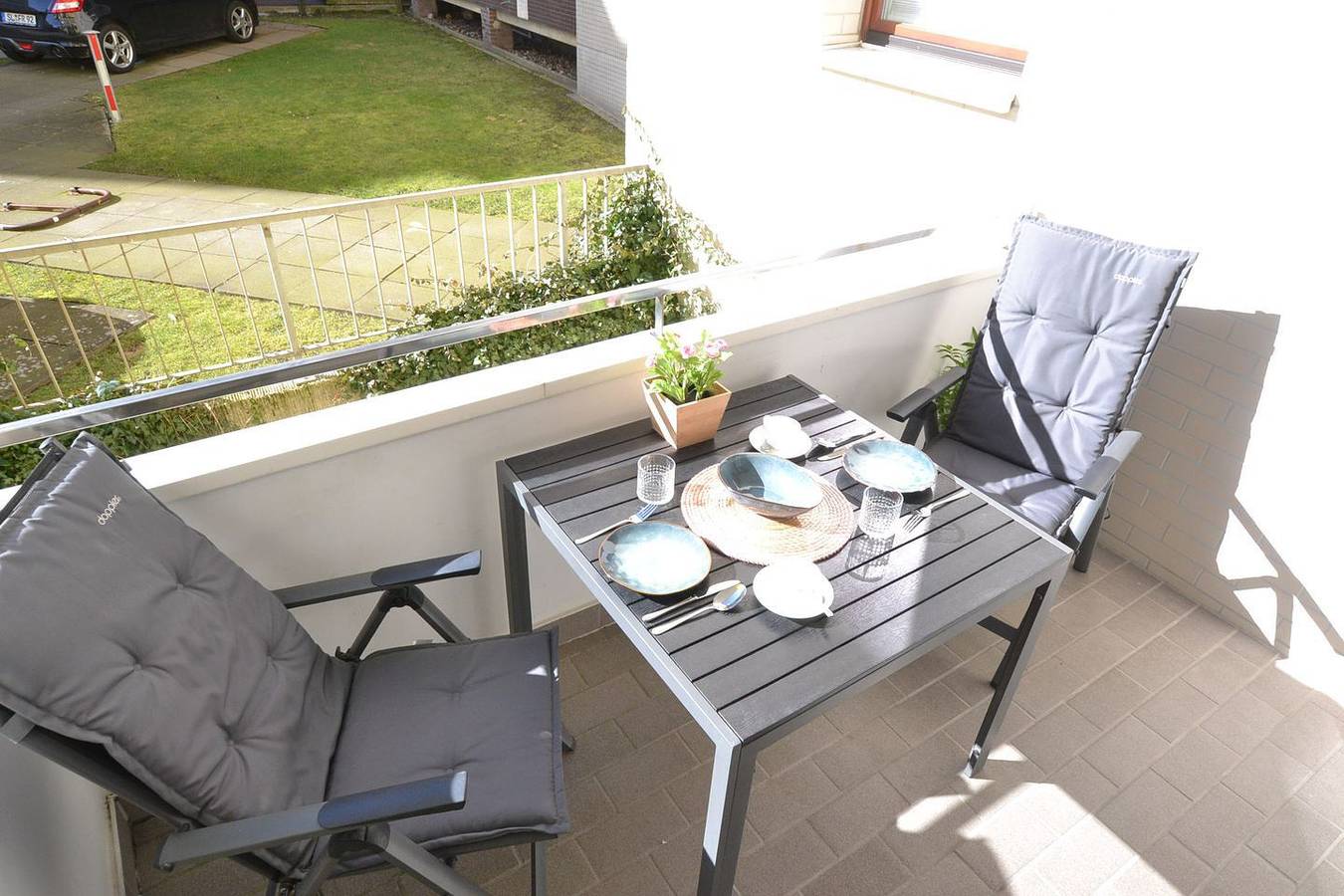 Ganze Wohnung, Modernes Apartment mit überdachtem Balkon im Kurviertel von Westerland in Westerland, Sylt (Gemeinde)