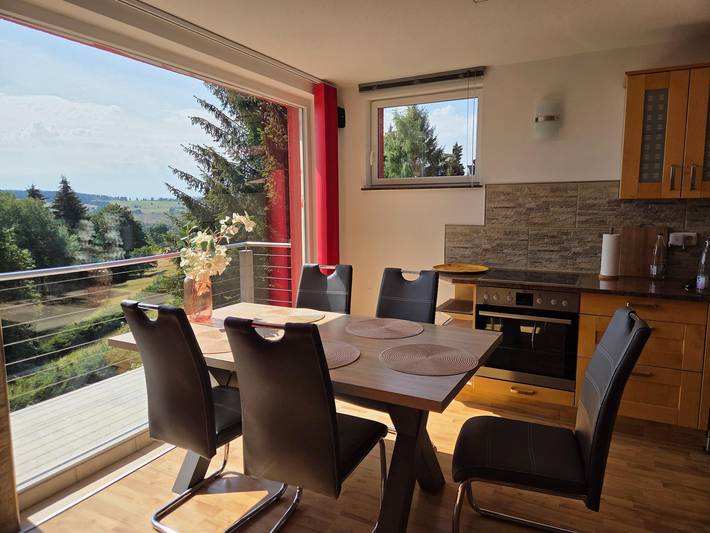 Ferienhaus für 4 Personen, mit Balkon und Terrasse im Thüringer Wald - 4