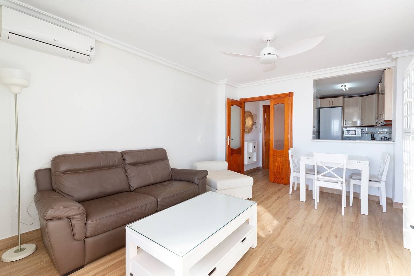 Apartamento entero, Apartamento 'Isla Grosa' con vistas al mar, Wi-Fi y aire acondicionado in Los Miradores del Puerto, San Javier