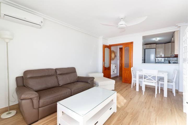 Apartamento entero, Apartamento 'Isla Grosa' con vistas al mar, Wi-Fi y aire acondicionado in Los Miradores del Puerto, San Javier