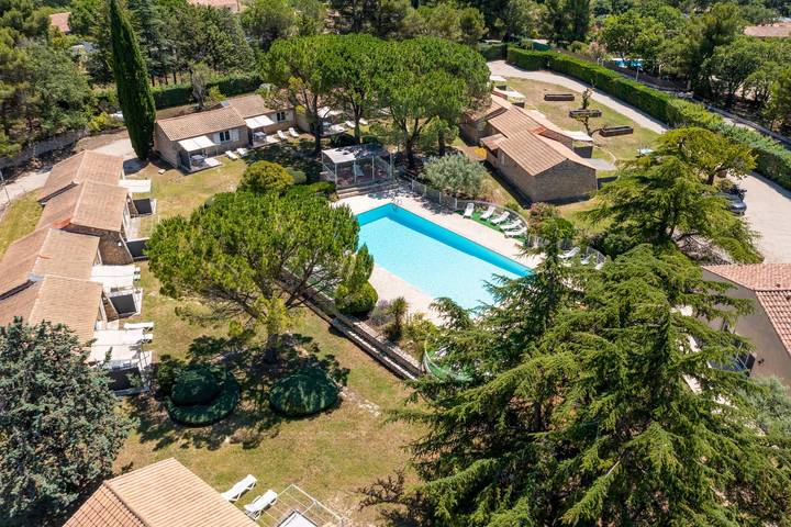 Maison de vacances pour 5 personnes, avec Terrasse ainsi que Jardin et Piscine
