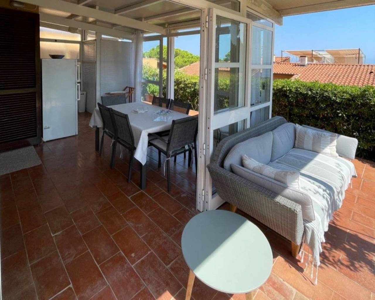 Ganze Ferienwohnung, Ferienwohnung für 4 Personen mit Pool in Capo d'Arco, Elba