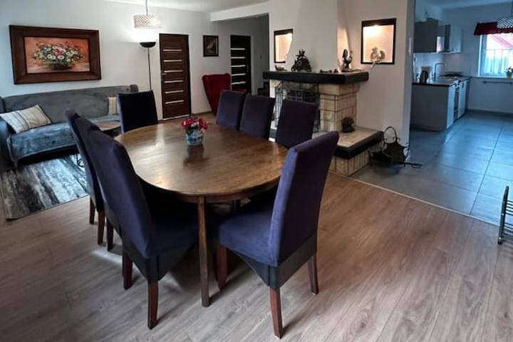 Komfortables Ferienhaus mit privatem Garten in powiat wejherowski
