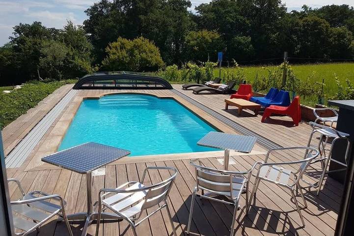 Maison de vacances pour 10 personnes, avec Balcon