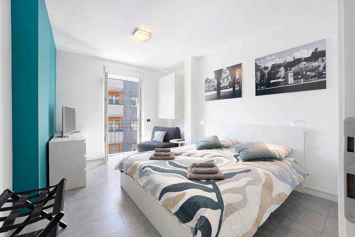 Ferienwohnung für 5 Personen, mit Balkon