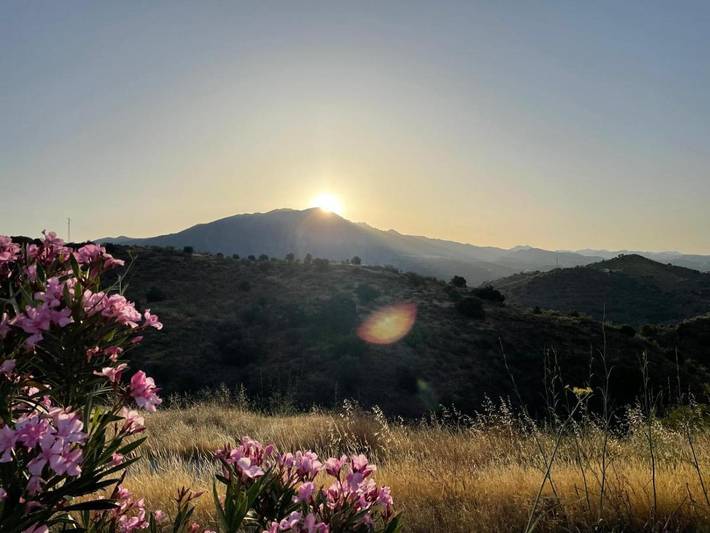 Casa rural para 8 personas, con jardín además de vistas y piscina en Viñuela - 4