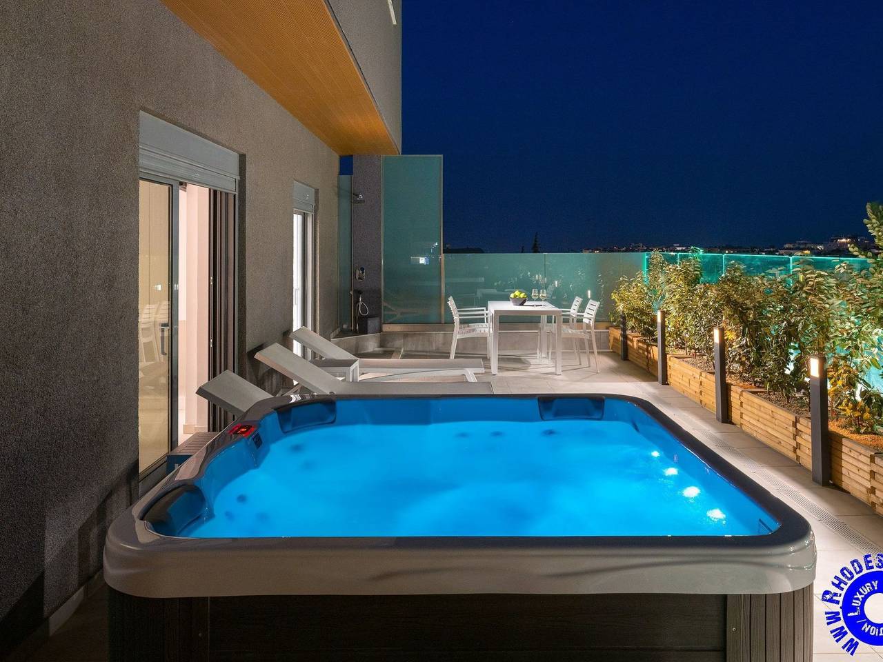 Ganze Wohnung, Rhodes Skyline Suites in Rhodos Stadt, Rhodos