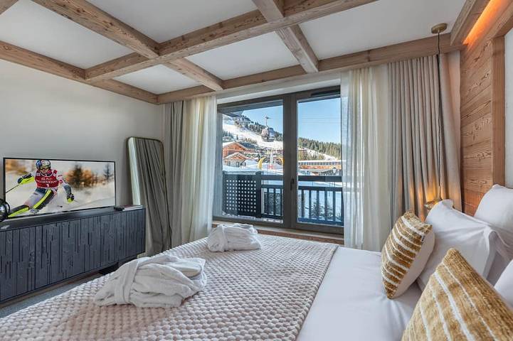 Ganze Wohnung, Neues Ski-in/Ski-out Apartment in Courchevel 1850 mit Spa-Zugang in Courchevel 1850, Saint-Bon-Tarentaise