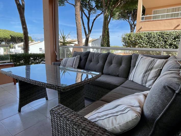 Ferienwohnung für 4 Personen, mit Garten und Pool, mit Haustier in Pals