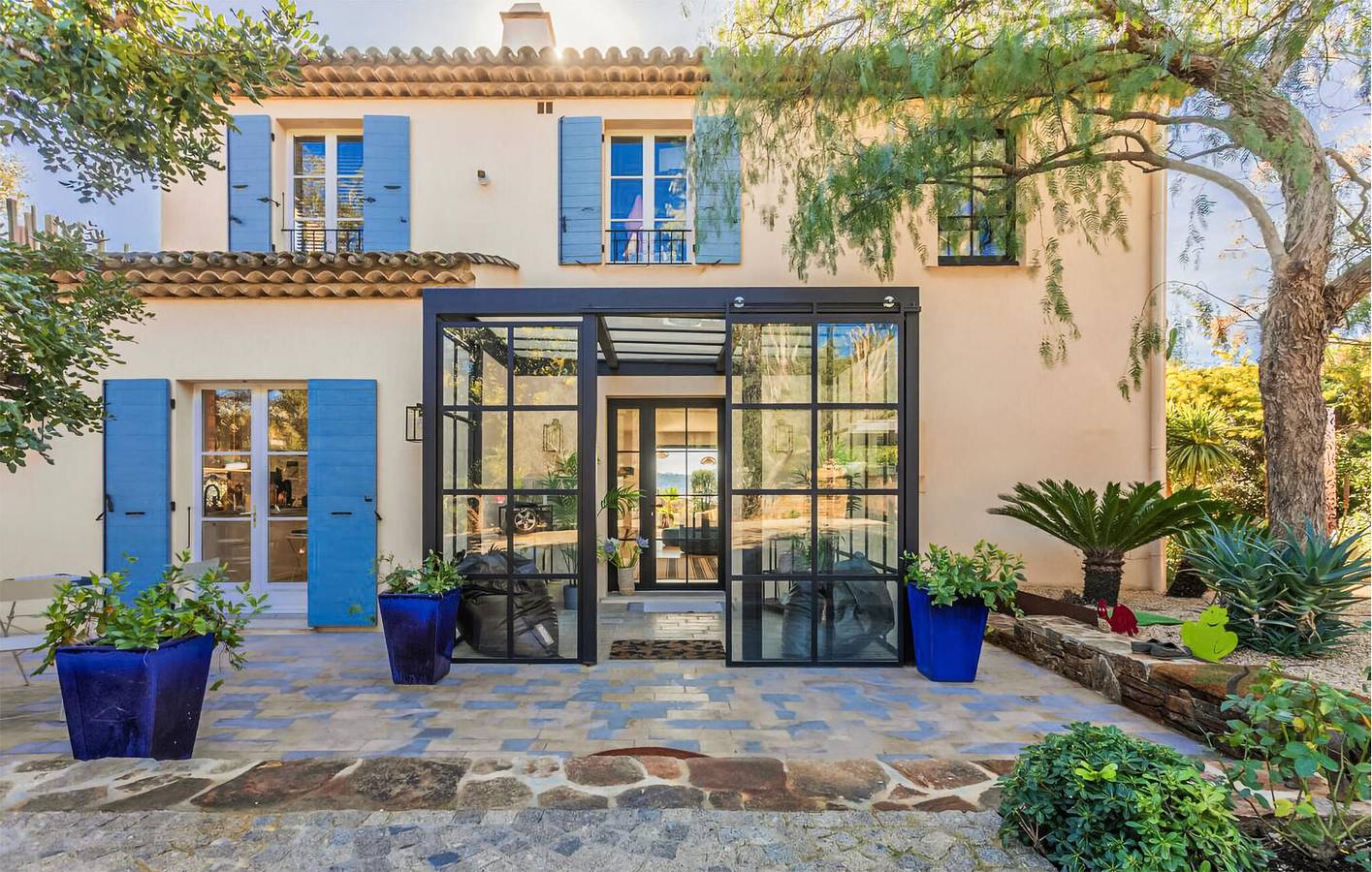 Appartement avec vue sur la mer, piscine et parking, à 1,5 km de la plage de l'Europe in Grimaud, Côte méditerranéenne (France)