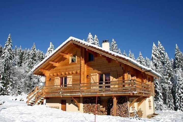 Gîte pour 6 personnes, avec Terrasse ainsi que Jardin et Vue