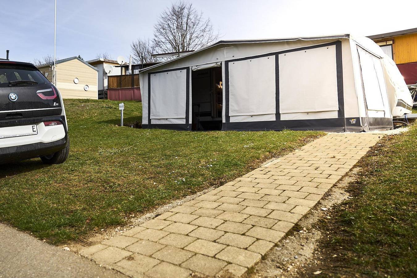 Vollausgestatteter Mietwohnwagen in Westerheim, Westerheim Region
