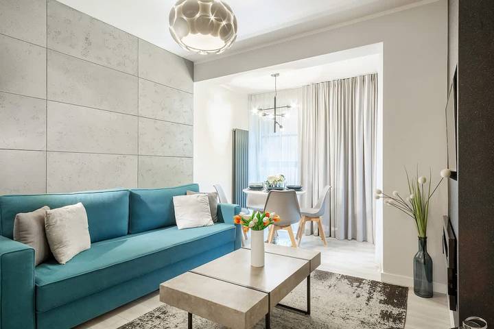 Apartament wakacyjny dla 4 osób, z Ogród w Kazimierz (Kraków)