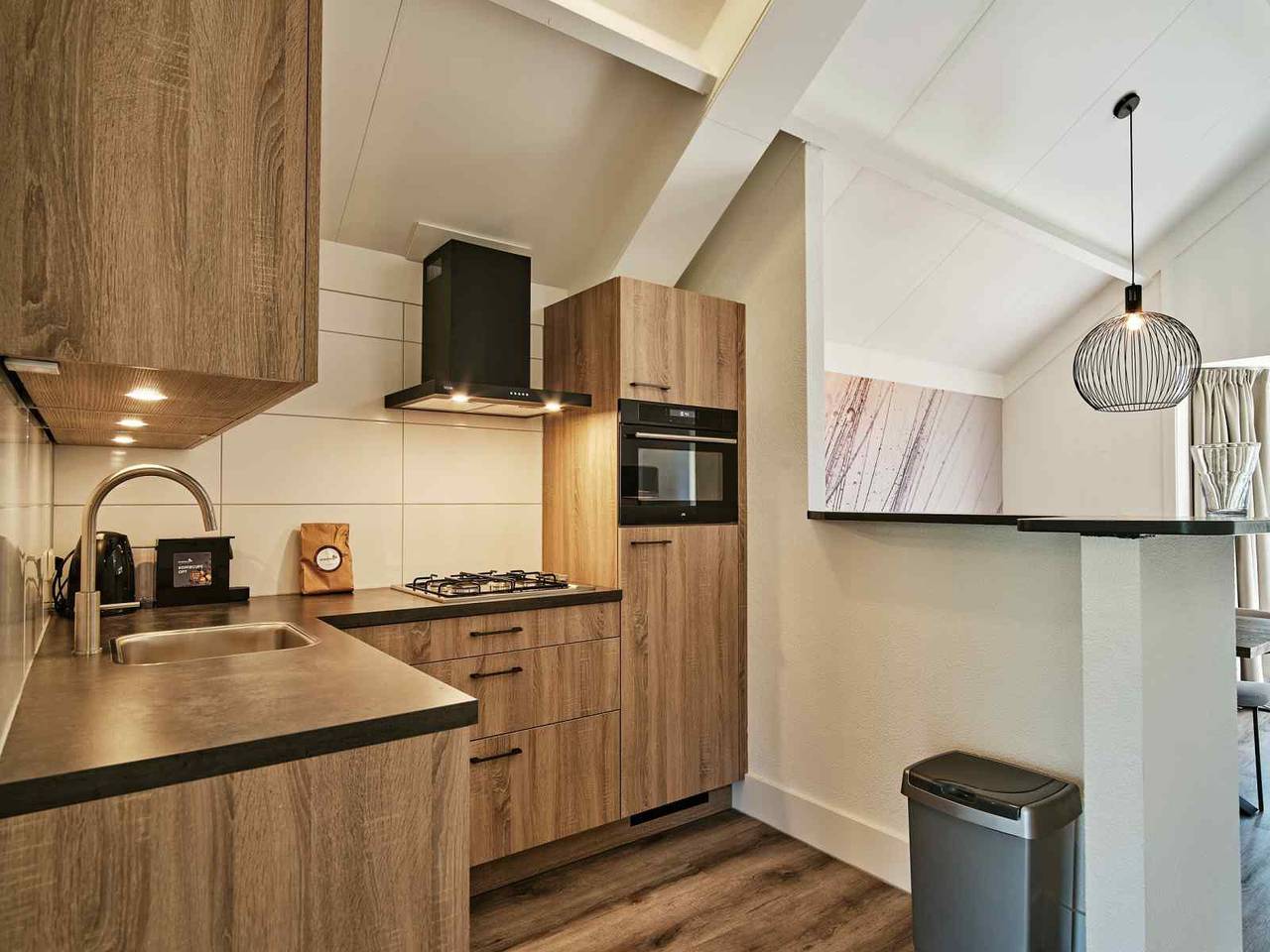 Sfeervolle 4-persoons bungalow op Vakantiepark De Bosrand midden op de Veluwe in Epe, Veluwe