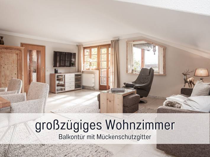 Ferienwohnung für 2 Personen, mit Balkon und Garten in Piding - 2