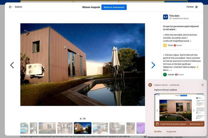 Gîte pour 2 personnes, avec jardin ainsi que vue et piscine à Meyzieu - 4