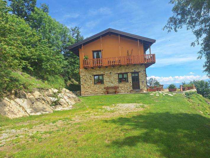 Gîte pour 4 personnes, avec jardin à Villar San Costanzo