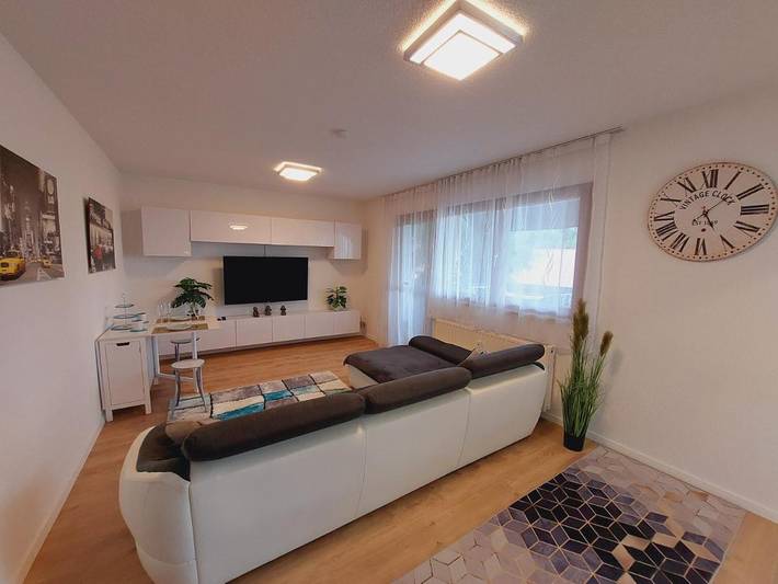 Ferienwohnung für 4 Personen, mit Terrasse und Ausblick