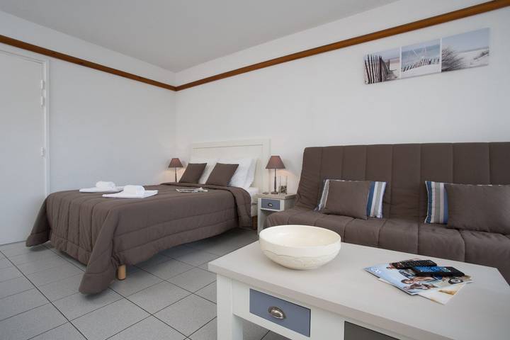 Estudio entero, Estudio para 2 personas con balcón in Moliets-Plage, Moliets-et-Maa