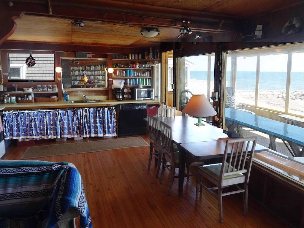 Klassische Waterfront Cottage in Hawks Nest Strand in Old Lyme, Connecticut