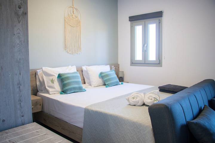 Appartement de vacances pour 3 personnes, avec Balcon et Vue sur l’océan ainsi que Terrasse et Jardin