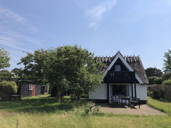 Ferienhaus für 4 Personen, mit Terrasse und Garten sowie Ausblick