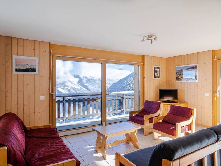 Gîte pour 8 personnes, avec balcon dans Les Collons - 2