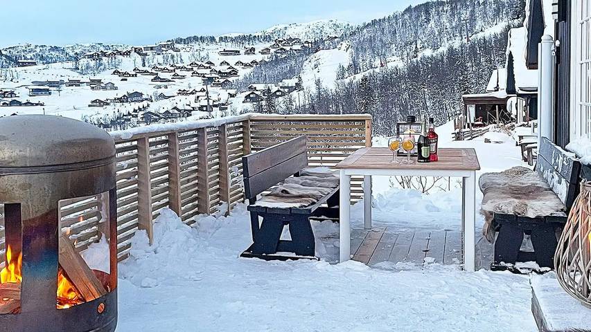 Ferienhaus für 8 Personen, mit Terrasse in Telemark
