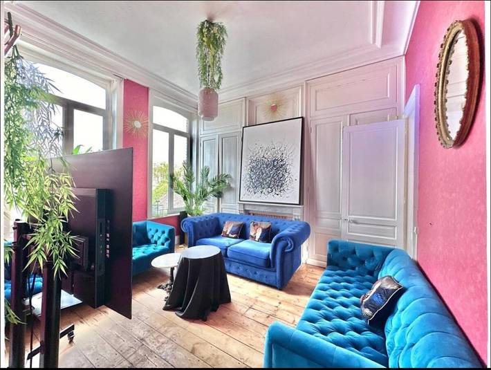 Chambre d’hôte pour 2 personnes, avec Balcon et Terrasse ainsi que Jardin et Vue à Tourcoing - 2