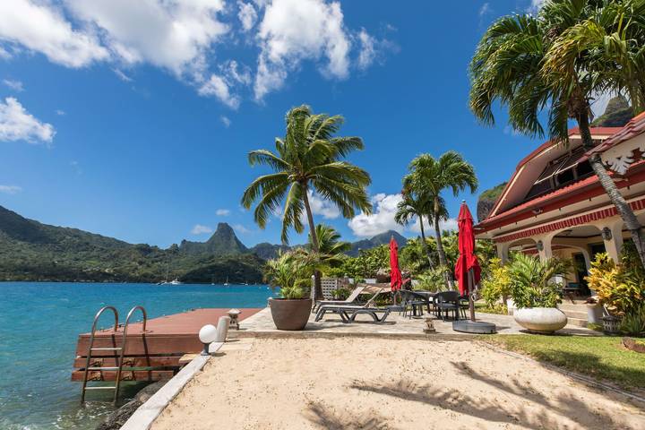 Villa Oramarama in Paopao in Mo'orea