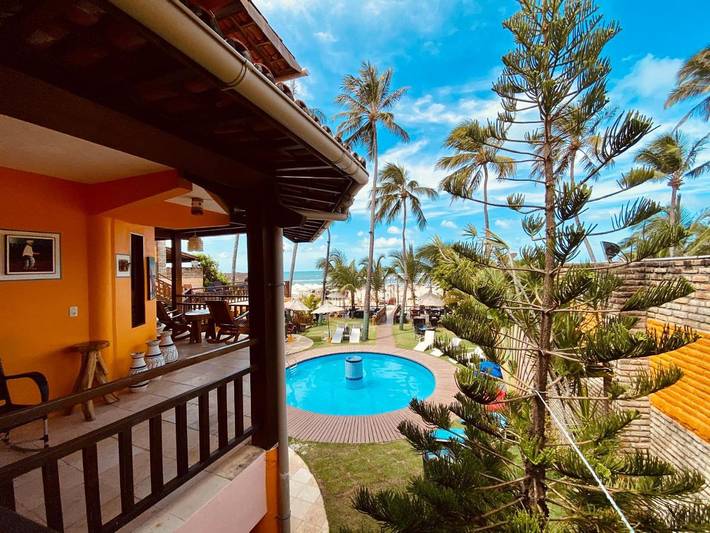 Hôtel pour 2 personnes, avec terrasse ainsi que piscine et jardin
