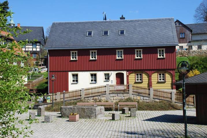 BnB für 4 Personen, mit Terrasse und Ausblick in Sächsische Schweiz