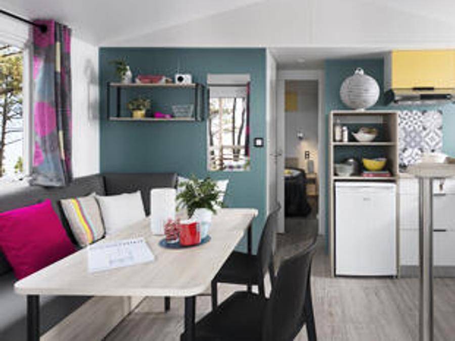 Camping Le Panoramic - Mobilheim 5 personen - Mediterranea - Tv - Bbq in Binic, Côte de Goëlo