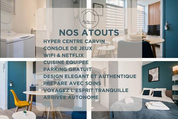 Gîte pour 2 personnes, avec vue à Carvin - 2