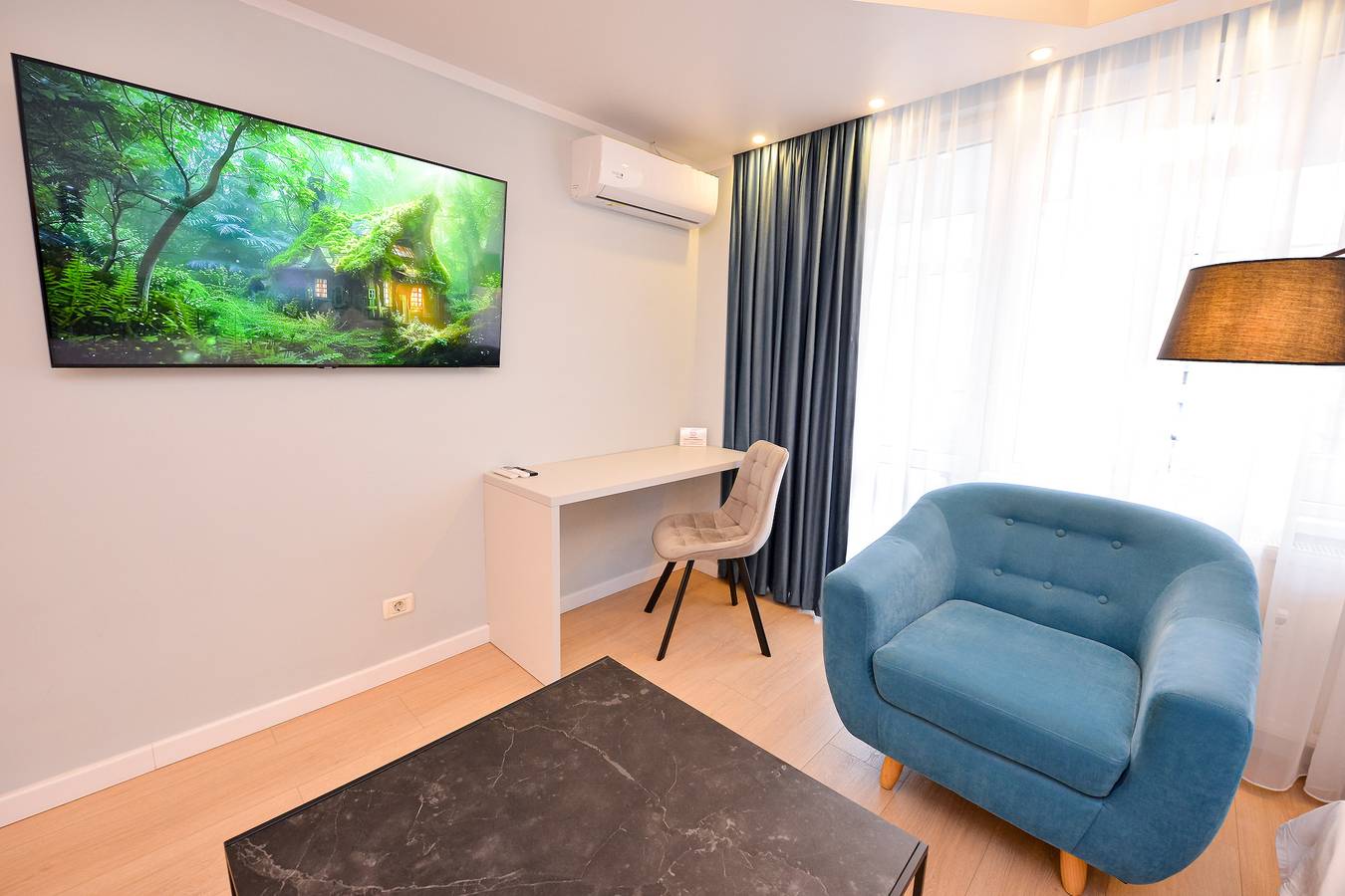 Ganze Wohnung, Twin Iii - Ein Schlafzimmer - 4 Gäste - Cismigiu-Gärten in Bukarest, Rumänien