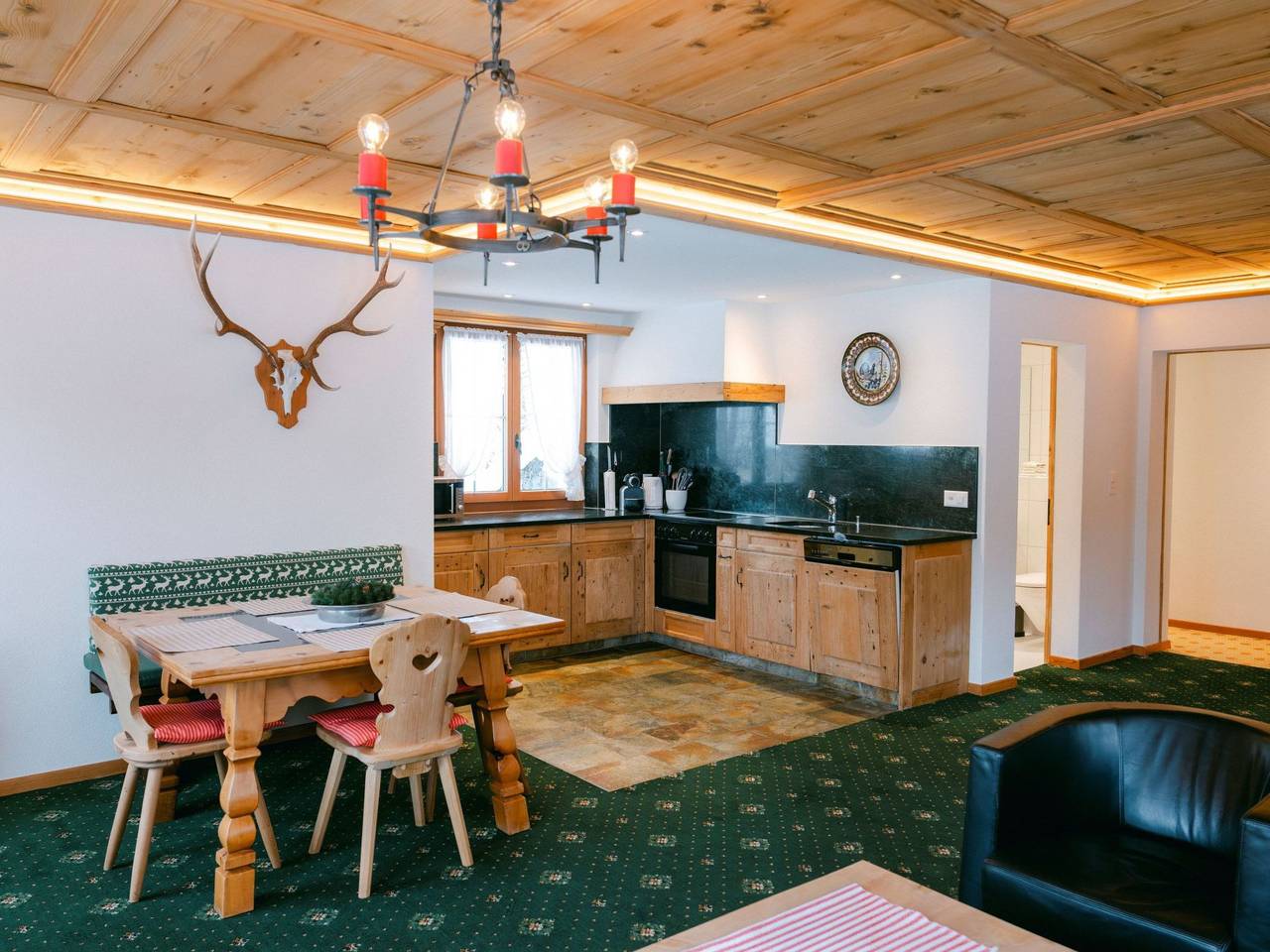 Ganze Wohnung, Chesa Fümm Wohnung: "Mia Sömmi" in Furtschellas, Sils im Engadin/Segl