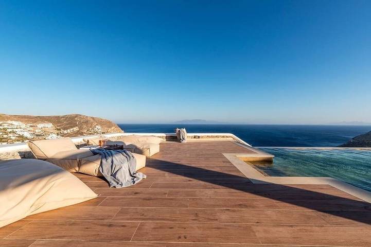 Maison de vacances pour 40 personnes, avec terrasse dans Mykonos