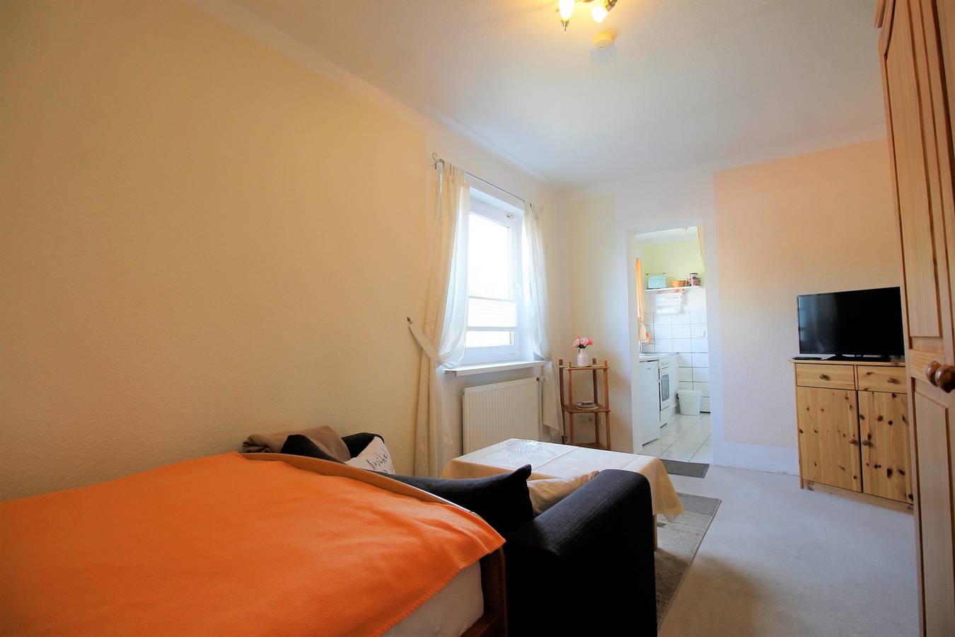 Ganze Ferienwohnung, Ferienwohnung Hannelore - preiswertes Miniappartement in zentraler Lage in Grömitz, Ostholstein