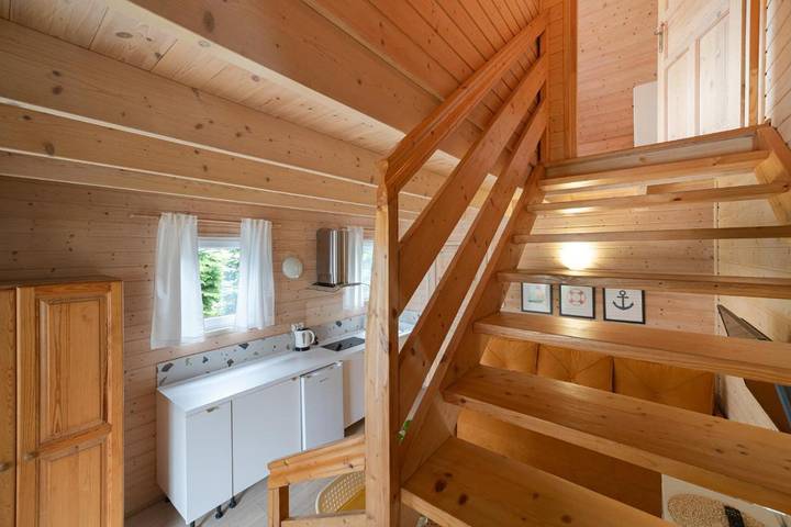 Lodge für 5 Personen, mit Terrasse