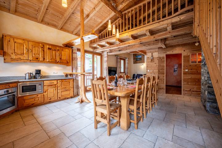 Gîte pour 11 personnes, avec balcon, adapté aux familles dans Val-Cenis - 3