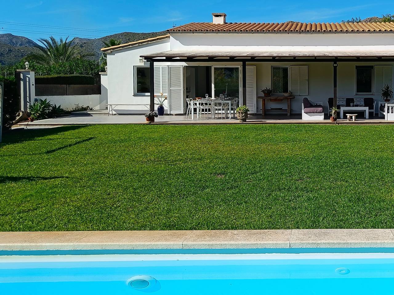 Casa de férias 'Les Herbetes' com vistas para a montanha, Wi-Fi e ar condicionado in Port de Pollença, Pollença