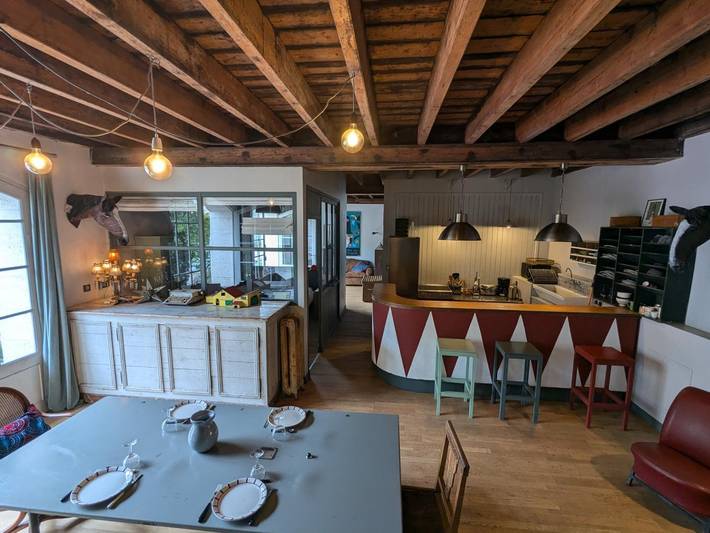 Appartement de vacances pour 5 personnes, avec piscine ainsi que terrasse et jardin, animaux acceptés en Charente - 3