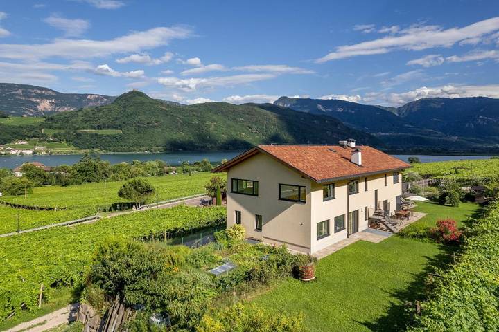 B&B für 2 Personen, mit Terrasse und Garten sowie Ausblick am Kalterer See