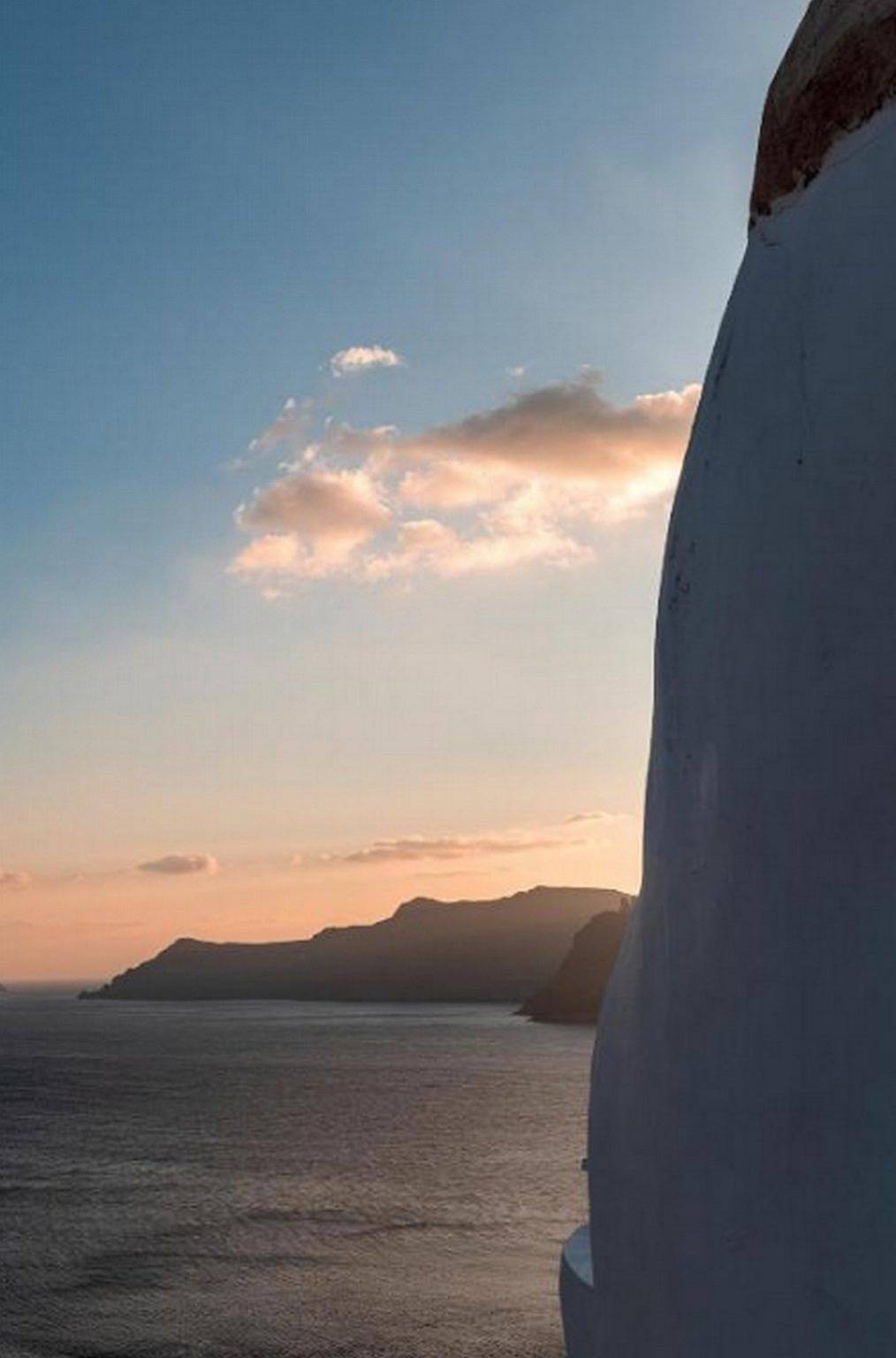 Villa für 2 Personen mit Terrasse in Oia, Santorin