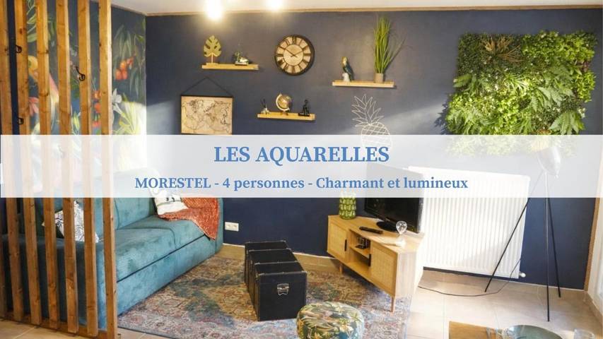 Appartement de vacances pour 4 personnes, avec terrasse et vue