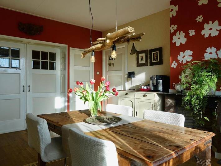 Ferienwohnung für 3 Personen, mit Terrasse und Garten sowie Ausblick