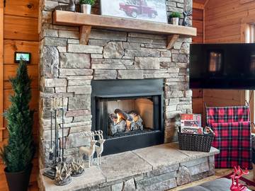 Log Cabin for 10 Guests in Blue Ridge Mountains, North Carolina, Picture 4