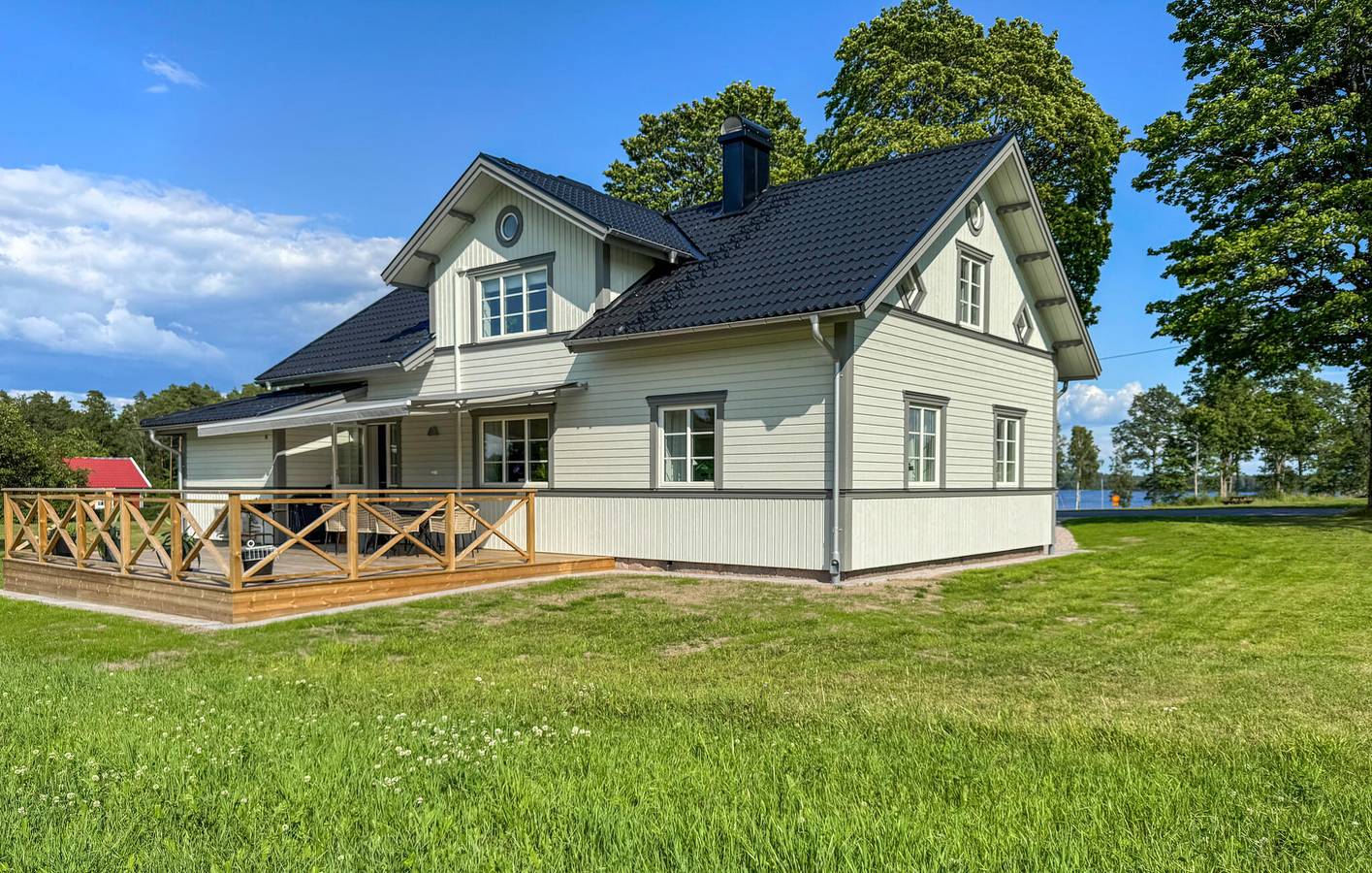 Hus för 8 Personer, med bastu samt trädgård och terass