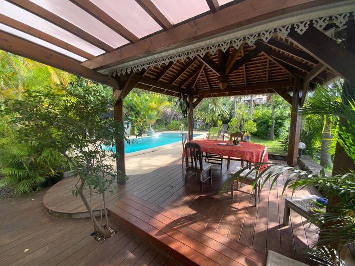 Villa pour 6 personnes, avec piscine ainsi que vue et jardin